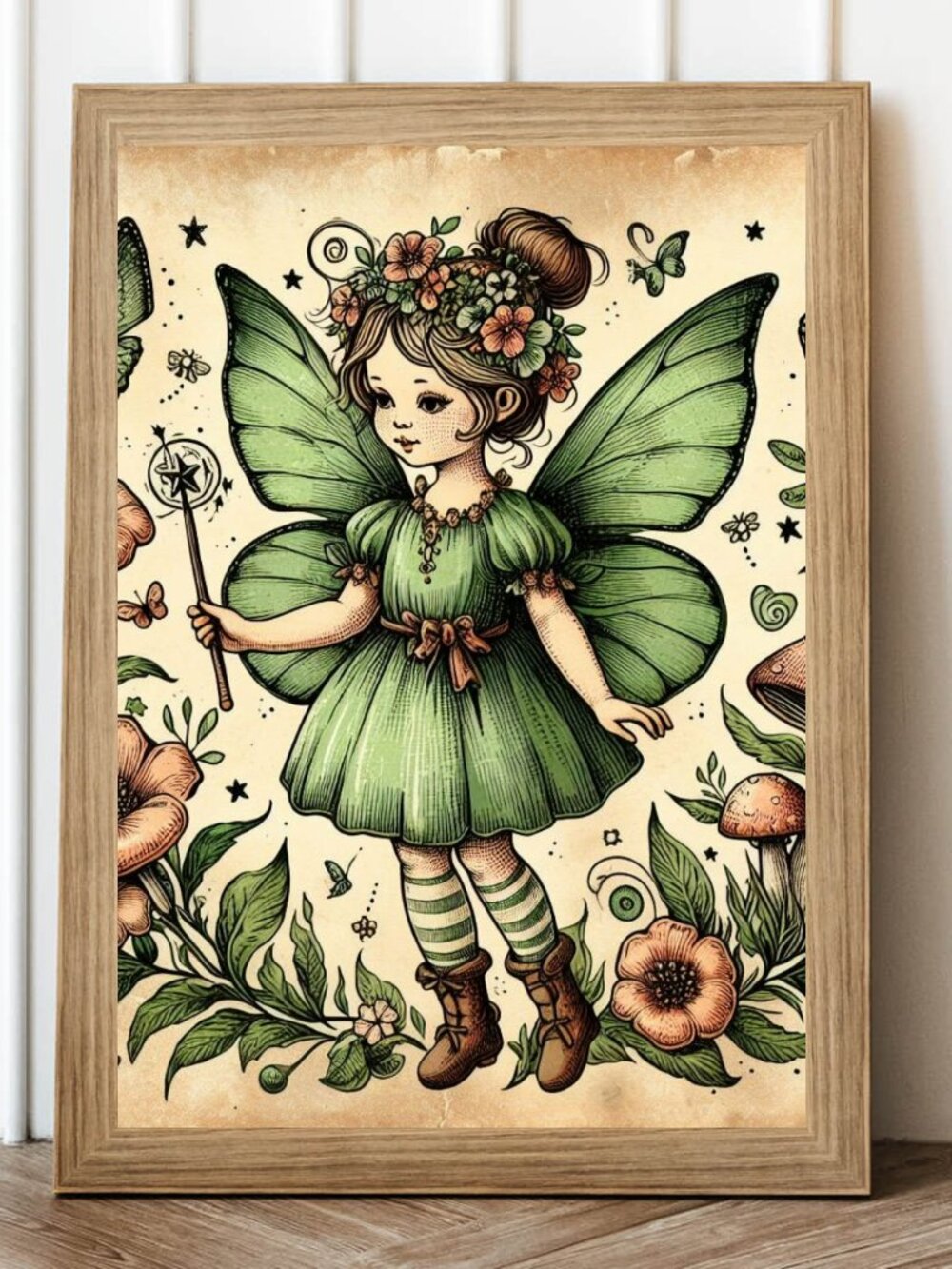 Wall art decor  fairy